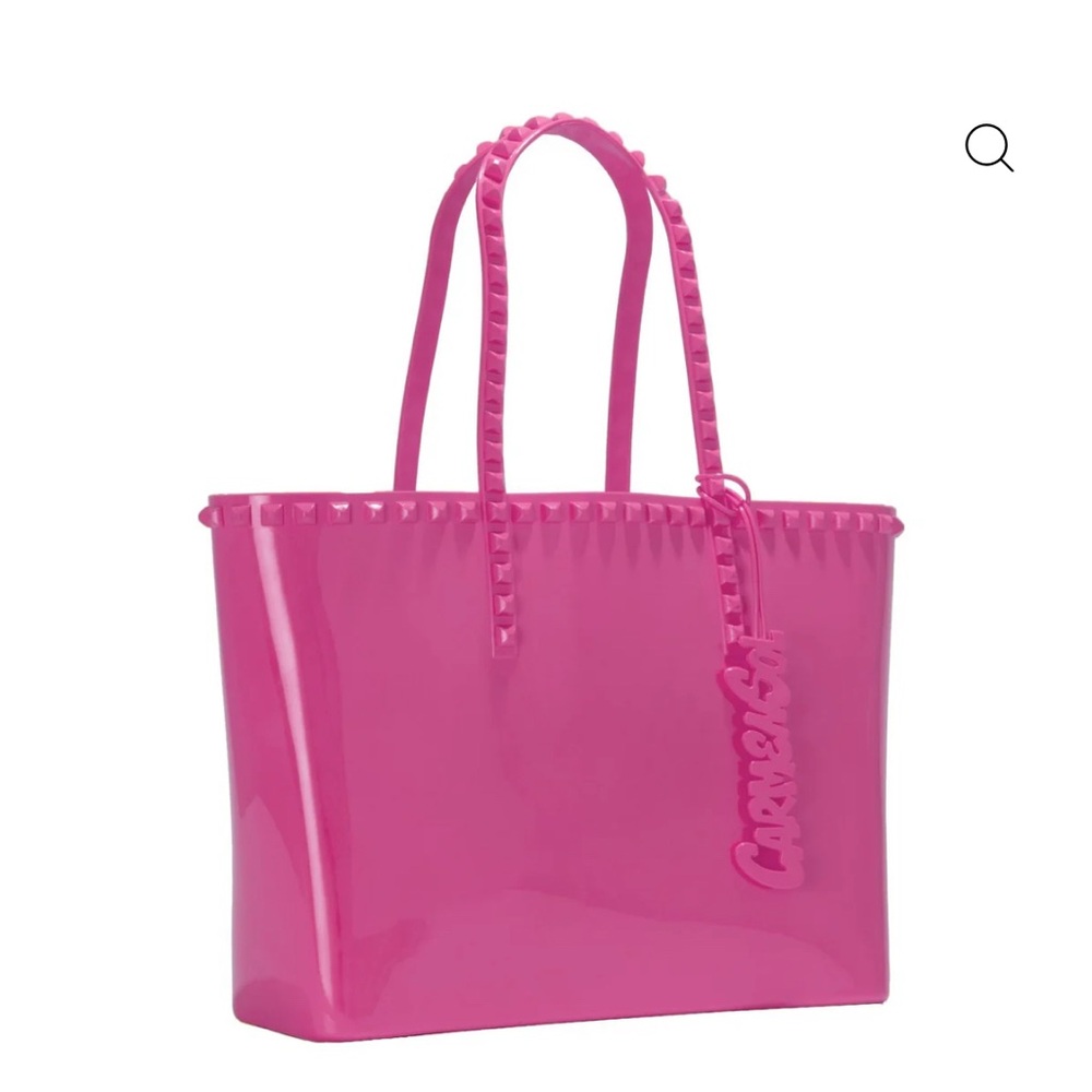 Carmen Sol Fushia Tote